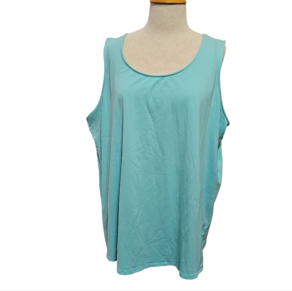 Kim Gravel Baby Blue Tank Top
